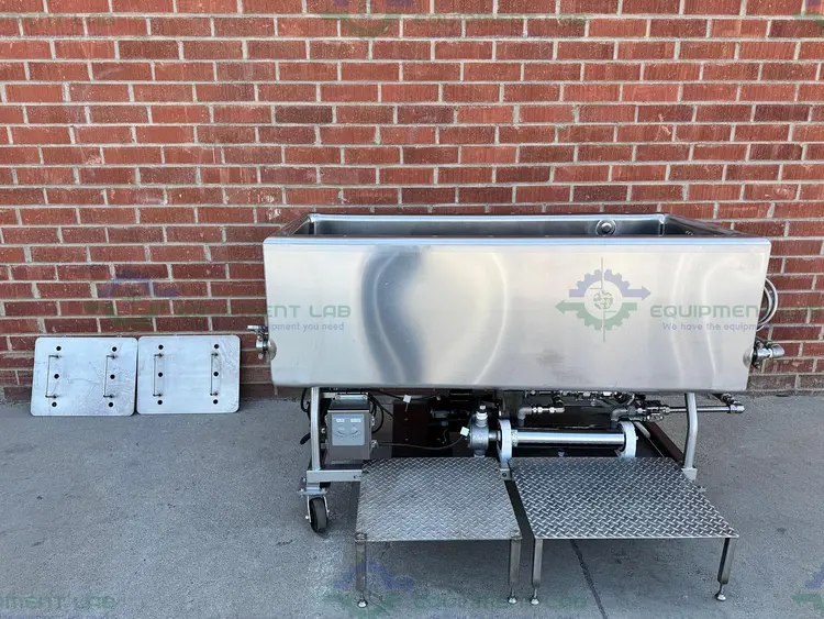 Used SANI MATIC STAINLESS STEEL 400 L COP SYSTEM PARTS WASHER SKID W/ HEATING, PUMP Parts Washers California US | Equipment Lab #1461704
