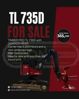 TIMBER PRO TL 735D Forestry | Iron Listing (5)