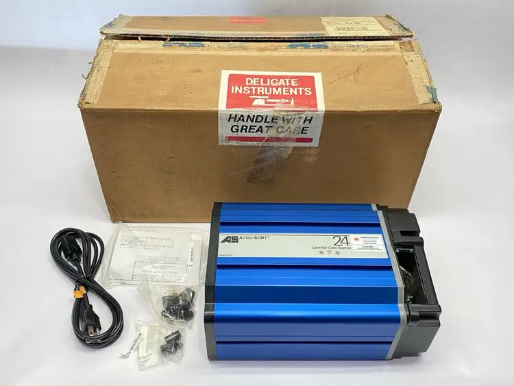 New | in-Stock ACCU-SORT 24I LASER BARCODE SCANNER Barcode Scanners | Maverick Industrial Sales #1106100