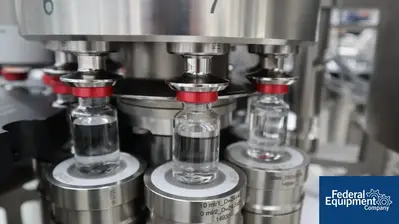 NEW Groninger Unused Groninger Aseptic Vial Filling Line, Model RFVG-200