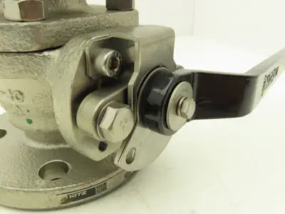 Kitz 10UTDZ 304 Stainless Ball Valve 1-1/2" Flanged DN40 Class 10K