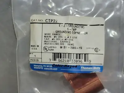NEW THOMAS & BETTS CTP22
