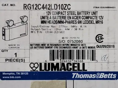 NEW THOMAS & BETTS RG12C442LD10ZC