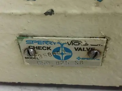 USED SPERRY VICKERS C5G 825 S8