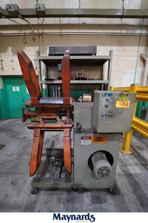 Used 1986 Dallas 07140 Uncoilers New Jersey US | Machinery Values #1548879