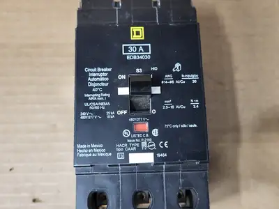 USED SQUARE D EDB34030