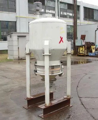 SPC6055  Bin Hopper Silo 32" diameter, live bin bottom, CS