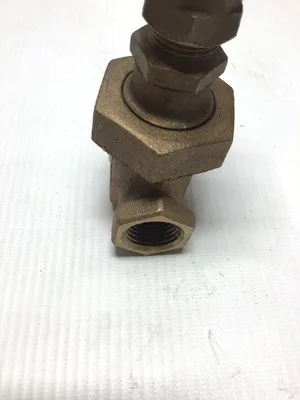 Nibco T-136 1/2in Bronze Gate Valve 039923619778 Non rising stem