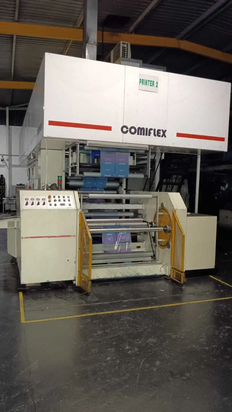 USED 2011 Comiflex 8 color  gearless printing press