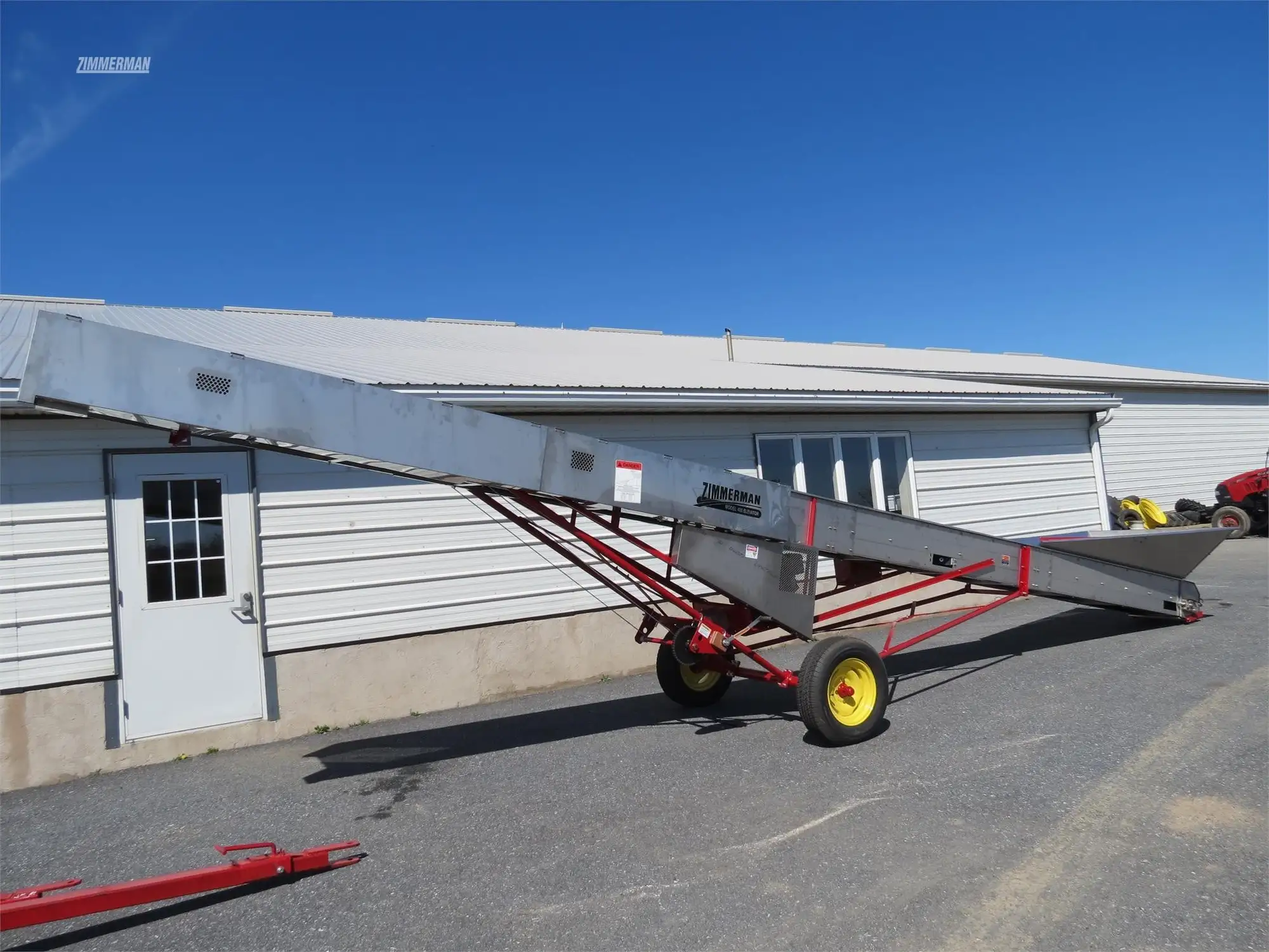 New | in-Stock 2026 ZIMMERMAN ELEVATORS 480 Portable Conveyors Pennsylvania US | Zimmerman Farm Service #1410477