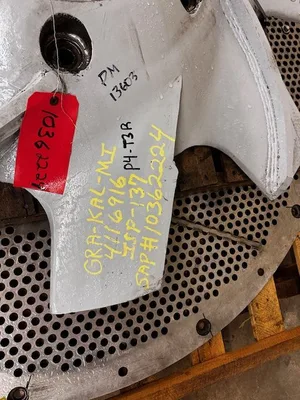 Vokes 50" Rotor with 63" Extraction Plate New Storeroom Spare