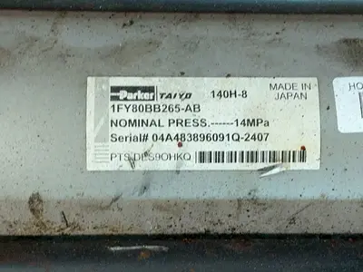 Used PARKER TAIYO 1FY80BB265AB Pumps Ohio US | HGR 24 #1290213