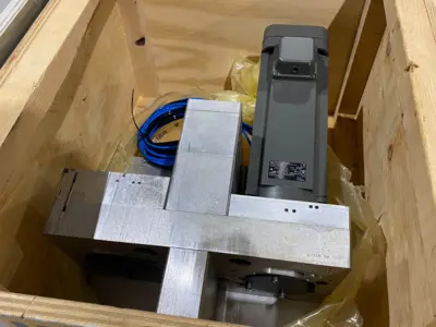 USED HOMAG VERTICAL BORE HEAD ASSEMBLY