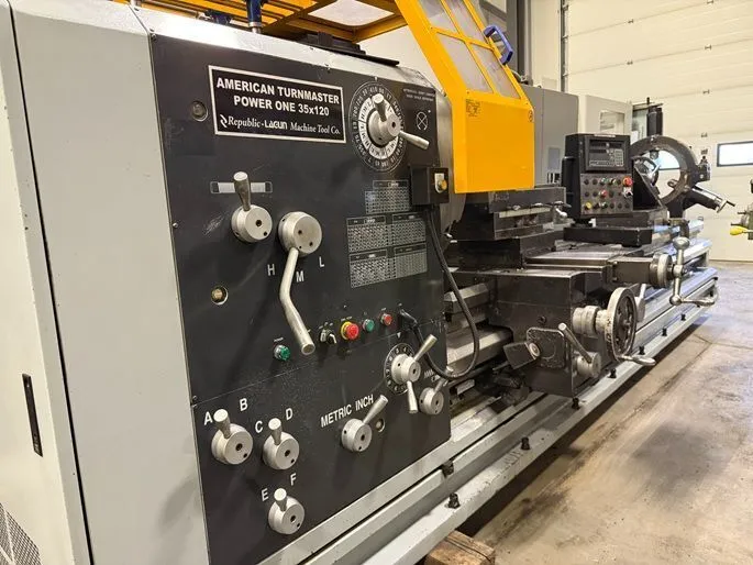 Used 2014 AMERICAN TURNMASTER POWER ONE-35 Engine Lathes Alberta CA | Merchant Machine Tools Inc #1426228