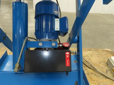 Hymo CXX4-8 Hydraulic Scissor Lift Table 400kg 880lb 36" Travel 24x31" 240V 3Ph