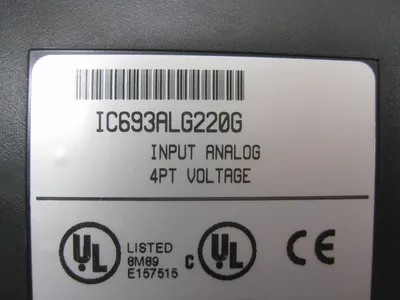 GE Fanuc IC693ALG220G Input Module