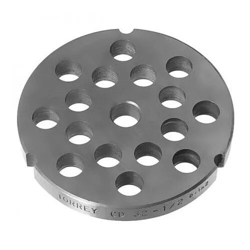 #32 Reversible Meat Grinder Plate 1/2", (12.70mm)