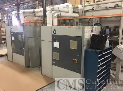 USED 2002 BURKLE ODW 2055 THROUGH-FEED PRESS
