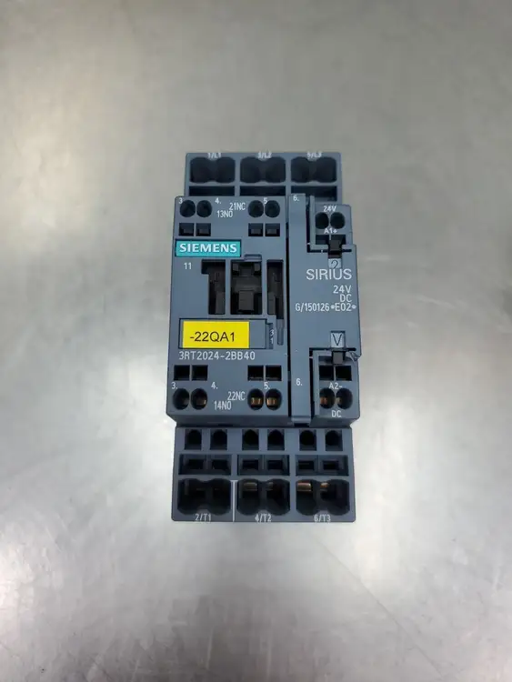 Used Siemens 3RT2024-2BB40 Sirius Contactor PLC Contactors South Carolina US | Palmetto Automation #1161076
