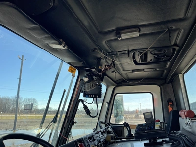 USED 2013 MACK LEU633 REFUSE PACKER BODY WITH AUTO ARM.