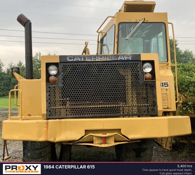 Used 1984 CATERPILLAR 615 Scrapers New Jersey US | Proxy Equipment #1377865
