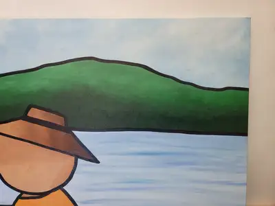 New | in-Stock FalconRestaurantSupply New Walmiru Original Faceless Painting on Canvas - Lovers 36" x 60" Restaurant Front of House Furnishings Illinois US | Falcon Restaurant Supply #1376750