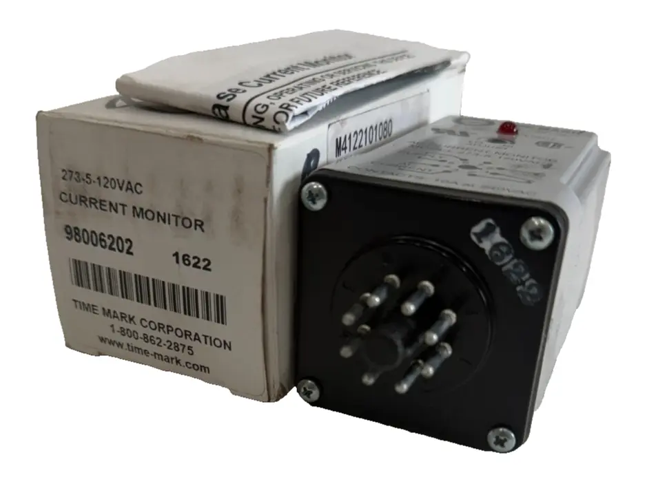 NEW TIME MARK CORP. 273-5-120VAC CURRENT- MONITOR 2735 120VAC