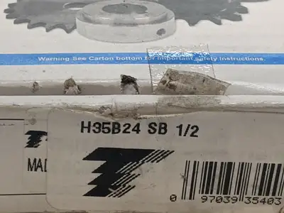 New | in-Stock TSUBAKI SPROCKET 1/2" BORE Misc Industrial Equipment | Maverick Industrial Sales #1106794