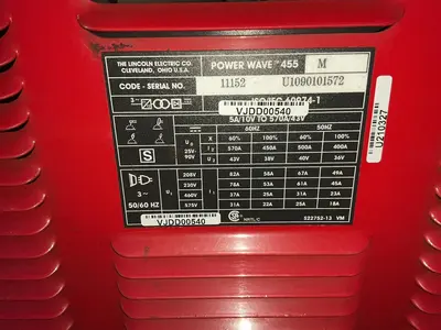 Used LINCOLN ELECTRIC POWERWAVE455M Arc Welders Ohio US | HGR 24 #1405104
