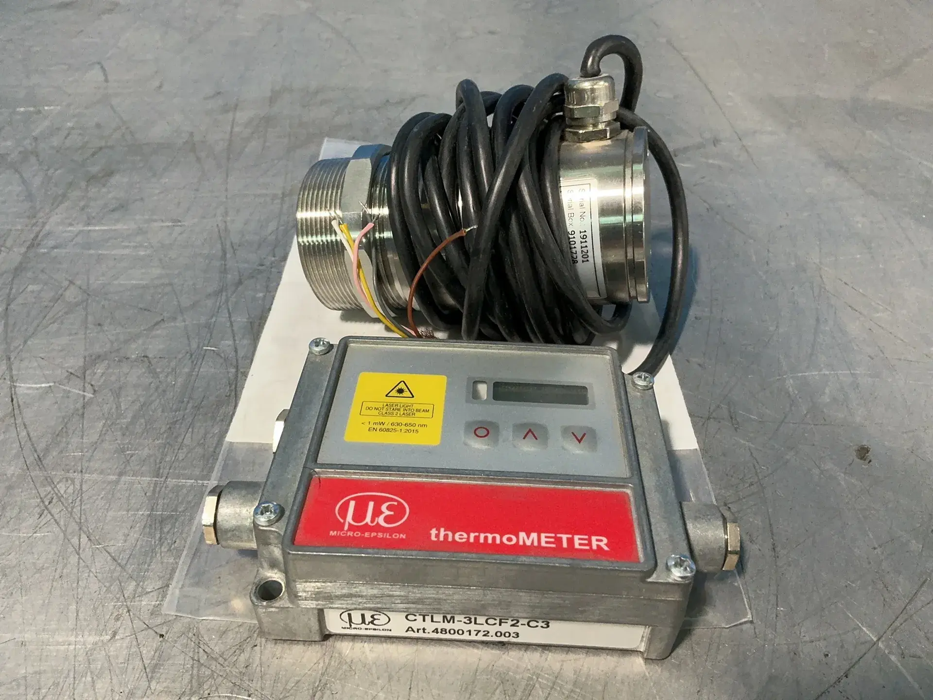Used MICROEPSILON CTLM3LCF2C3 / 3MLCF2CB3 Pyrometers Ohio US | HGR 24 #1549988