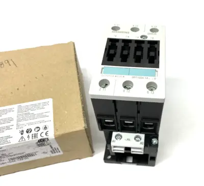 New | in-Stock Siemens SIRIUS Power Contactor AC-3 15 KW/400V AC PLC Contactors Michigan US | Maverick Industrial Sales #1397471