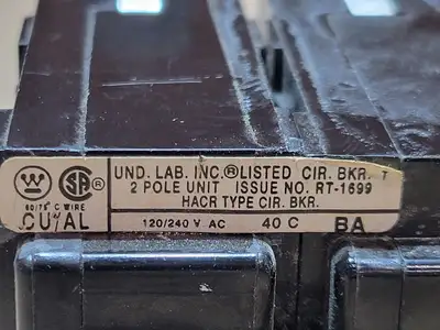 Used WESTINGHOUSE BA215 Switchgears British Columbia CA | Lenmark #1438624