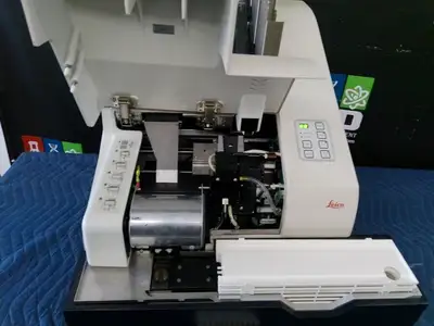 Leica IP S I060133225 Inkjet Microscope Slide Cassette Printer w/ Manual