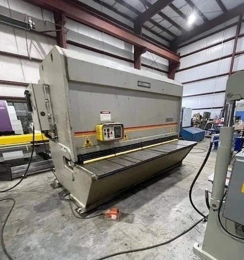 Used 1997 ACCURSHEAR 850010 Power Squaring Shears (Inch) North Carolina US | SNL Machine Trader LLC #1232263
