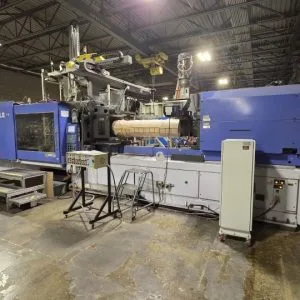 Used 2008 JSW J610 ELIII-1400H Injection Molding Machines Massachusetts US | Hunter Plastics #1567564