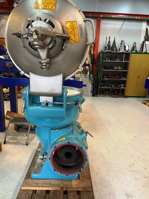 Alfa-Laval SRG 214H-14CH-50 hermetic separator, 316SS.