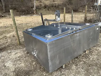 2000L Jacketed Cheese Vat
