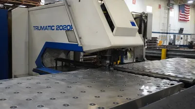 2011 TRUMPF TRUPUNCH 2020 PUNCHES, TURRET, N/C & CNC | Machinery Resources International (9)
