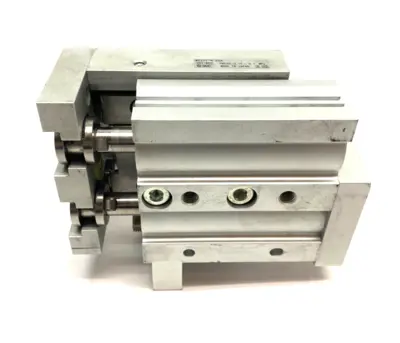 USED SMC GUIDED SLIDE TABLE CYLINDER 20MM STROKE 25MM BORE