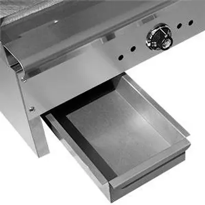 24" COUNTERTOP GRIDDLE WITH THERMOSTATIC CONTROLS - 44,000 BTU