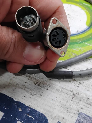 5 PIN MALE PLUG WITH FEMALE SOCKET