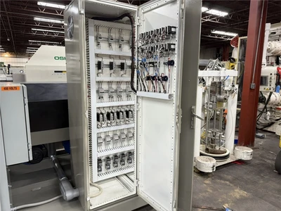 6" Davis Standard Extruder, 30:1 L/D, 500 HP AC Motor