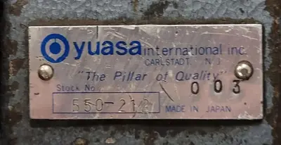 Used YUASA 550-212 Rotary Tables Kentucky US | Aucto #1314457