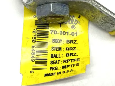 Used Apollo Bronze Ball Valve 1/4" FNPT Solenoid Valves Michigan US | Maverick Industrial Sales #1392528