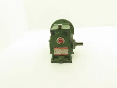 General Electric 7NA712LT2AA Worm Gearbox 17.5:1 Reducer 1/2Hp 99rpm LH Output