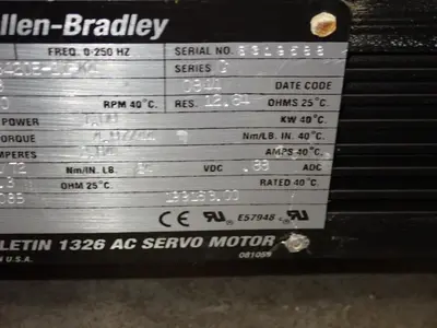 USED ALLEN BRADLEY 1326ABB420E21K4