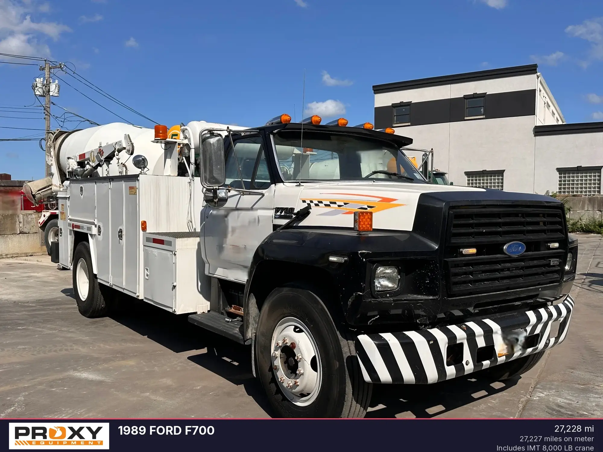 Used 1989 FORD F700 Service & Utility Trucks New York US | Proxy Equipment #1385215