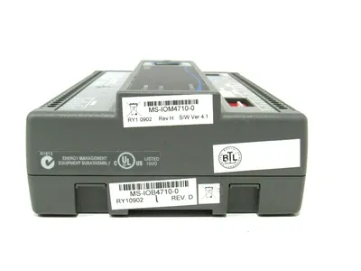 USED JOHNSON CONTROLS MS-IOM4710-0 I/O MODULE MSIOM47100