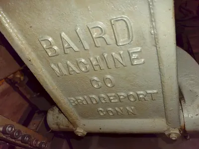 US BAIRD MODEL #2 WIRE FORMING FOURSLIDE MACHINE AIR CLUTCH: YOBRO #24434