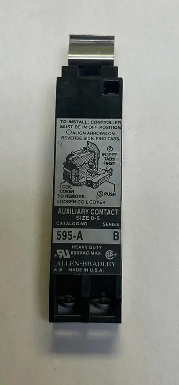Used ALLEN-BRADLEY 595-A Miscellaneous Equipment (Electrical & Power) | Surplus Asset Holdings #1193755